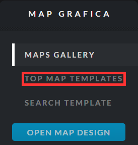 Select a top map template